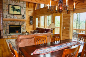 Honalee Log Cabin with Large Deck and Fireplace, Ferguson